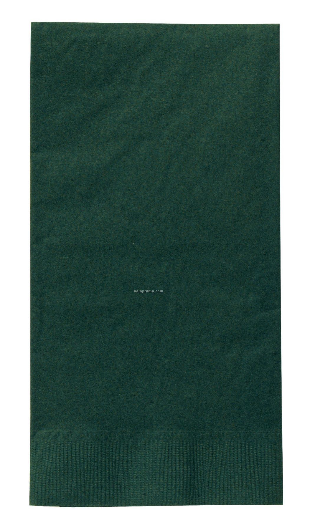 Colorware Hunter Green Dinner Napkins With 1/8 Fold