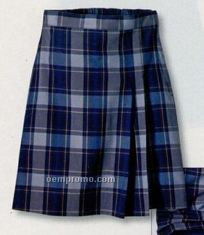 Girls Plaid Skooter (7-14 And Half Sizes)