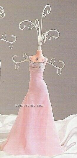 Pink Gala Gown Collection Jewelry Stand