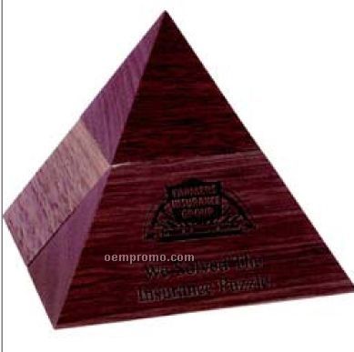 Wood 5 Piece Pyramid Puzzle