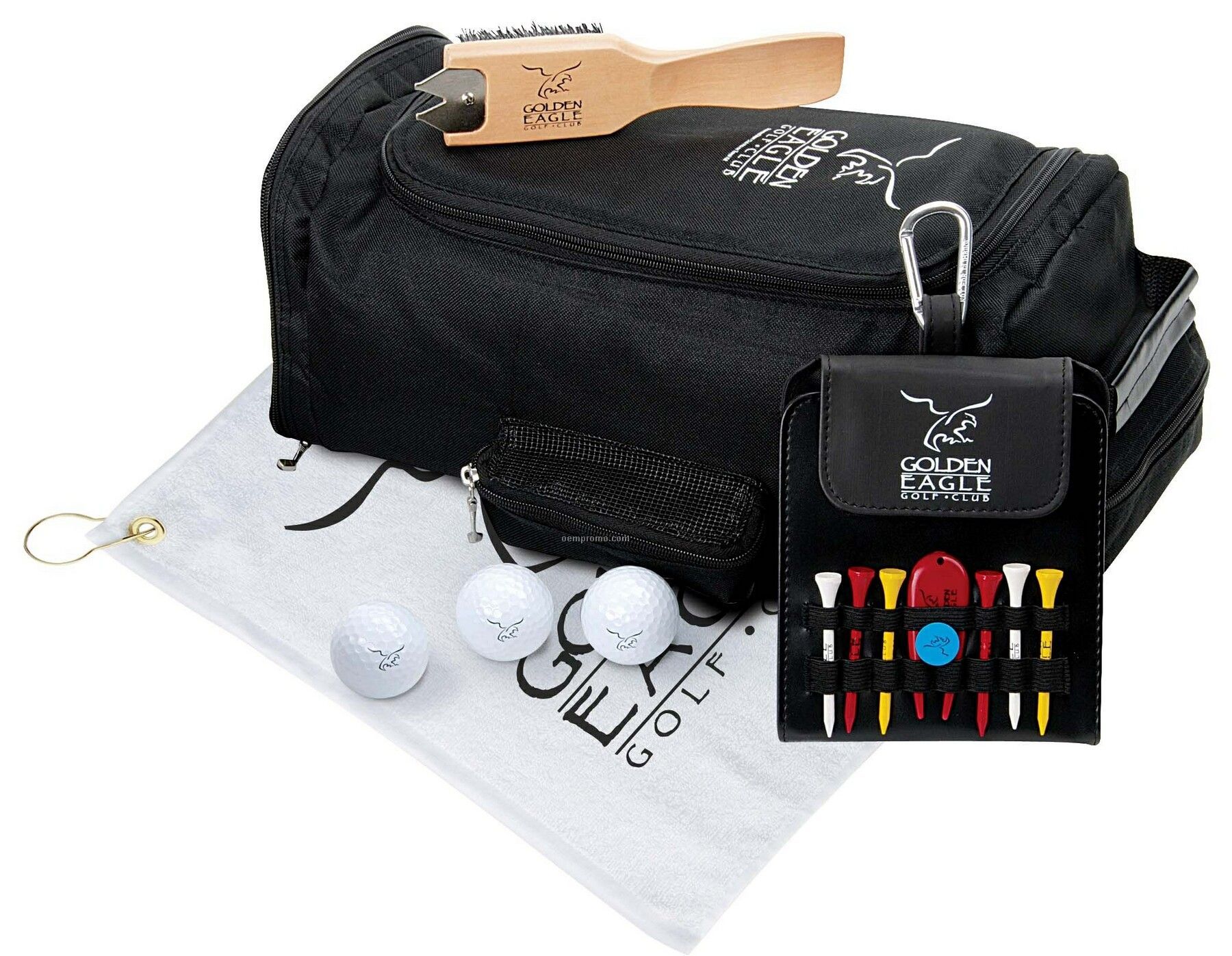 Club House Bag Travel Kit W/ Titleist Dt Solo Golf Balls