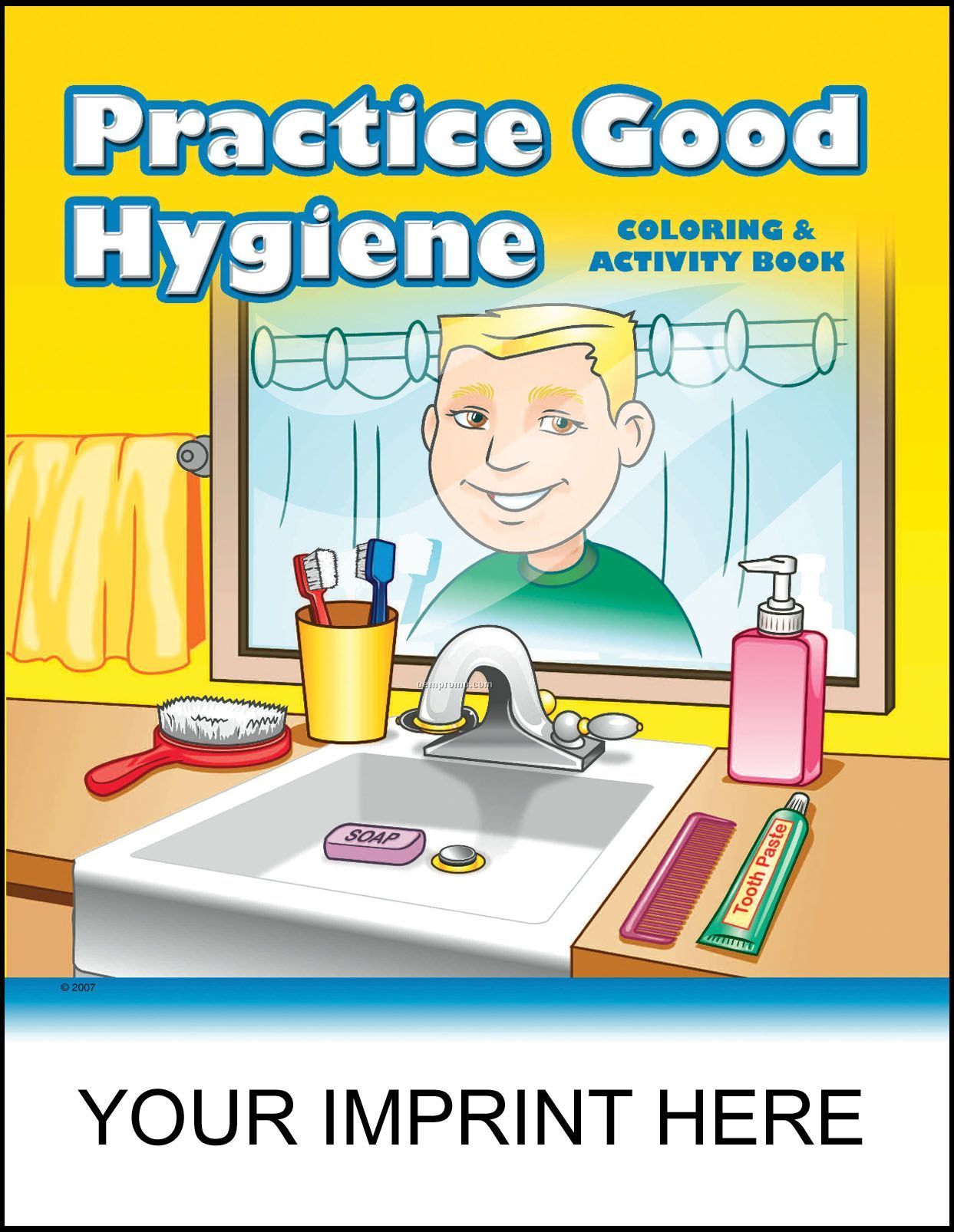 Practice Good Hygiene Coloring & Activity Book