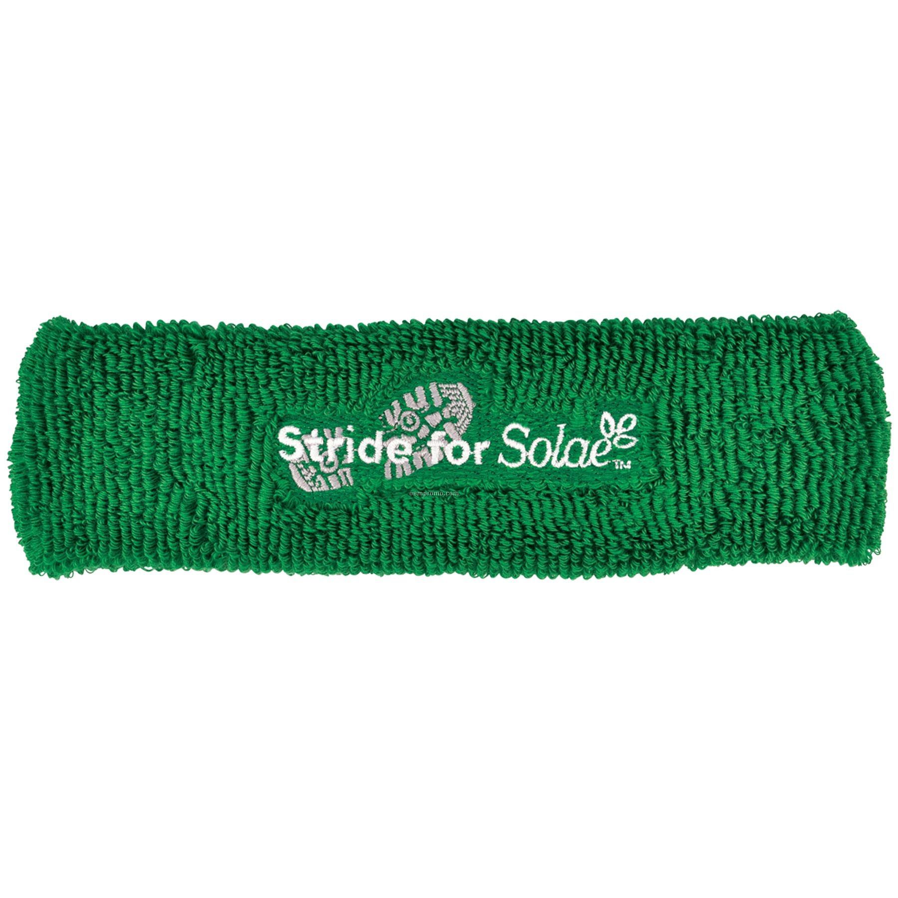 2" High 3-ply Ultimate Embroidered Headband Up To 7500 Stitches