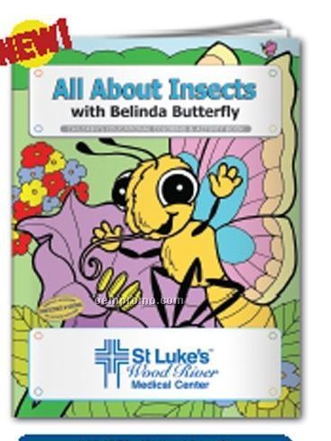 Coloring Book - All About Insects W/ Belinda Butterfly