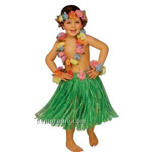 Hawaii Grass Skirt Or Hula Skirt For Holidays Celebration