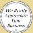Stock We Really Appreciate Your Business Token (1.073 Size)
