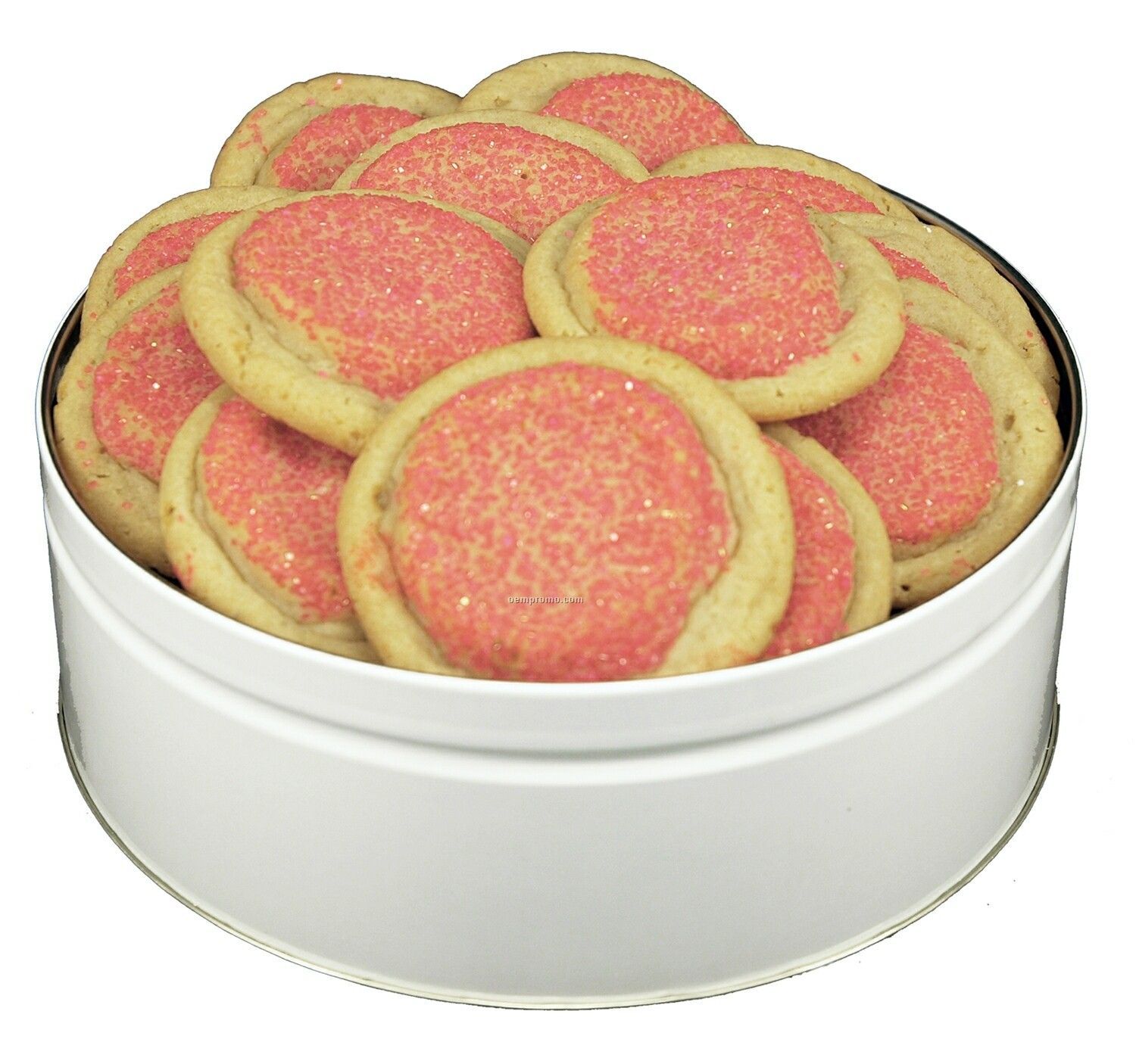 51 Oz. Pink Sugar Cookies (51 Oz. In Large Canister)