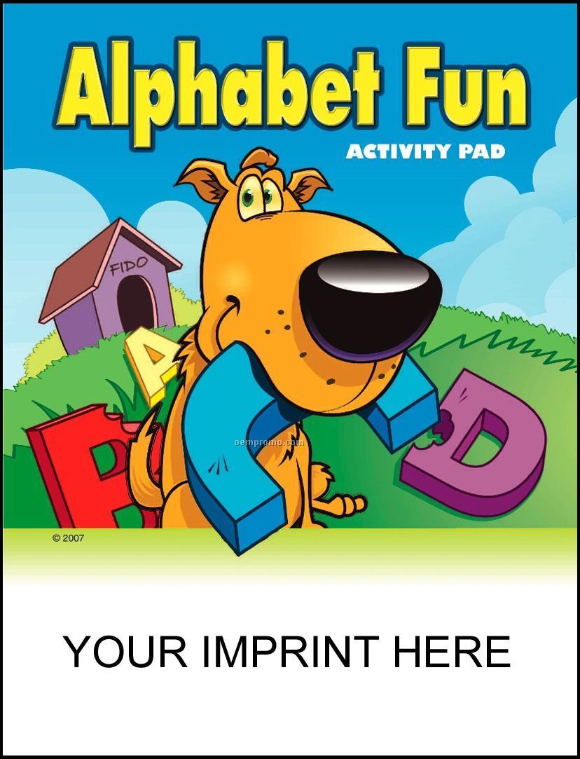 Alphabet Fun Activity Pad