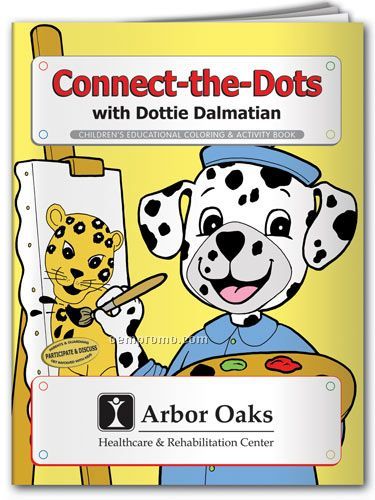 Coloring Book - Connect The Dots W/Dottie Dalmatian