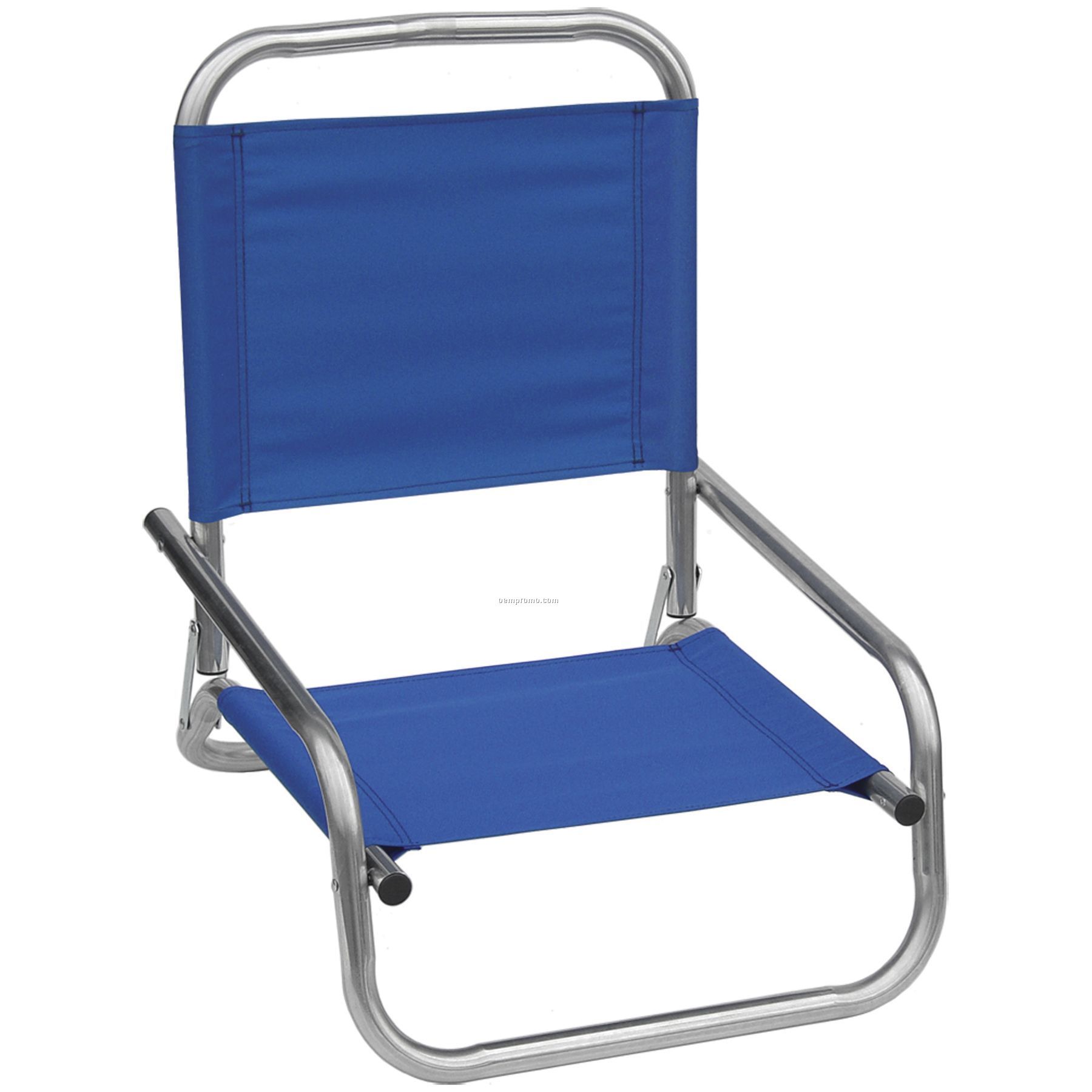 Us Made High Back Beach Chair With A Full Color Digital Imprint