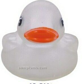 Clear Rubber Duck