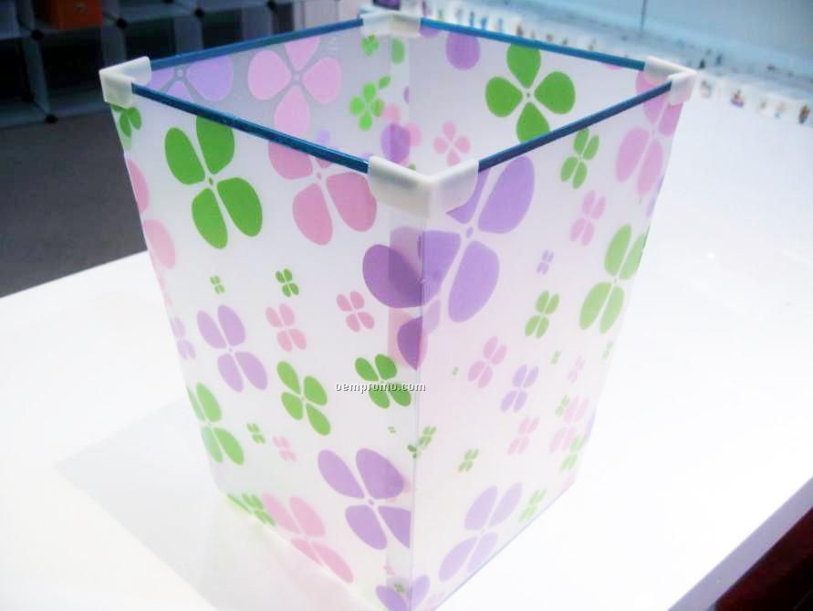 Colorful Printing Dustbin