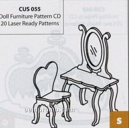 Doll Furniture Patters 20 Laser Ready Pattern