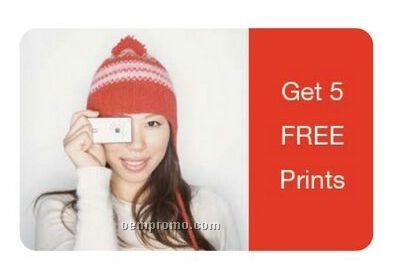 Photo Gift Card Or Key Tag - 25 Prints