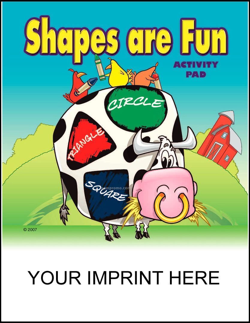 Shapes Are Fun Activity Pad