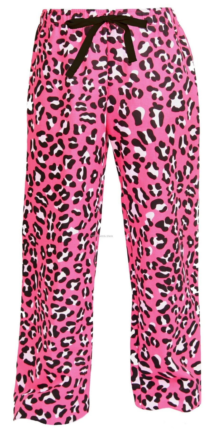 Adult Fuchsia Pink Leopard Flannel Let Loose Pant