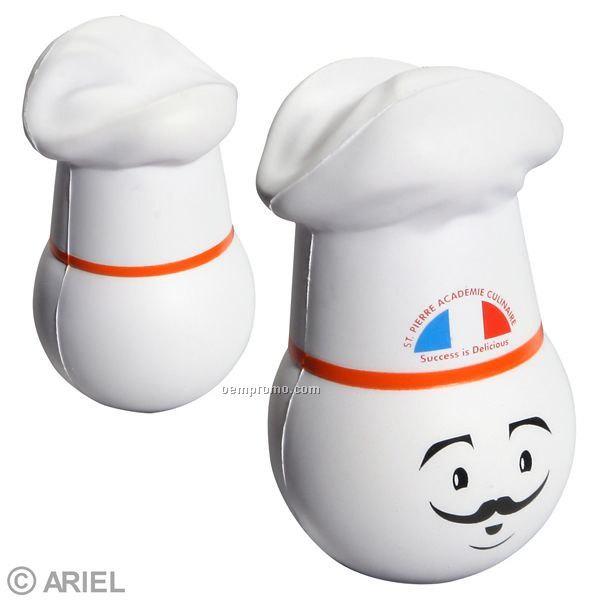 Chef Mad Cap Squeeze Toy