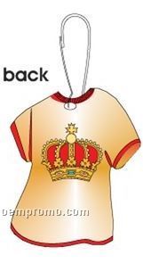 Crown T-shirt Zipper Pull