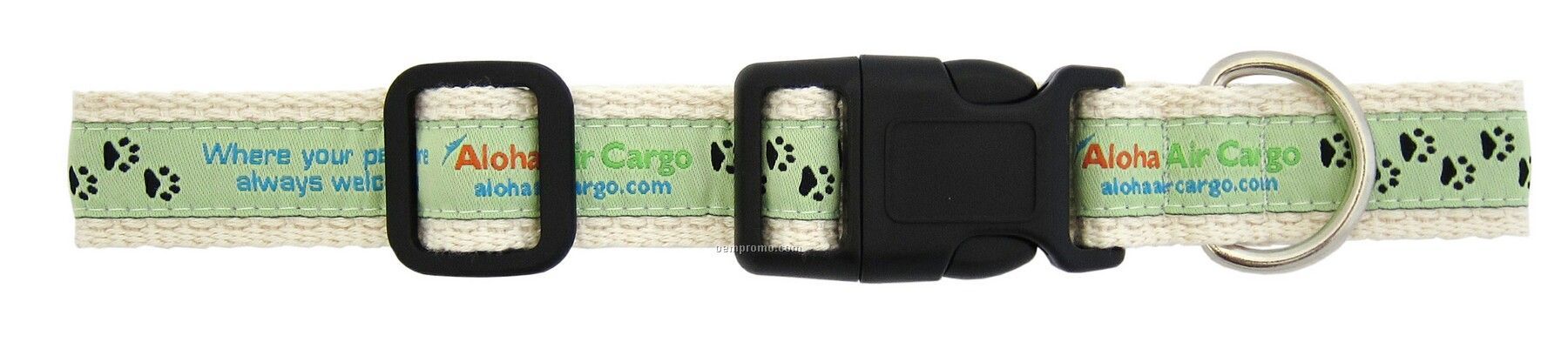 Woven Organic Pet Collar - Small (1" Wide)