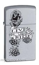 "Live To Ride" Zippo Lighter