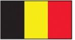 Belgium Internationaux Display Flag - 32 Per String (60')