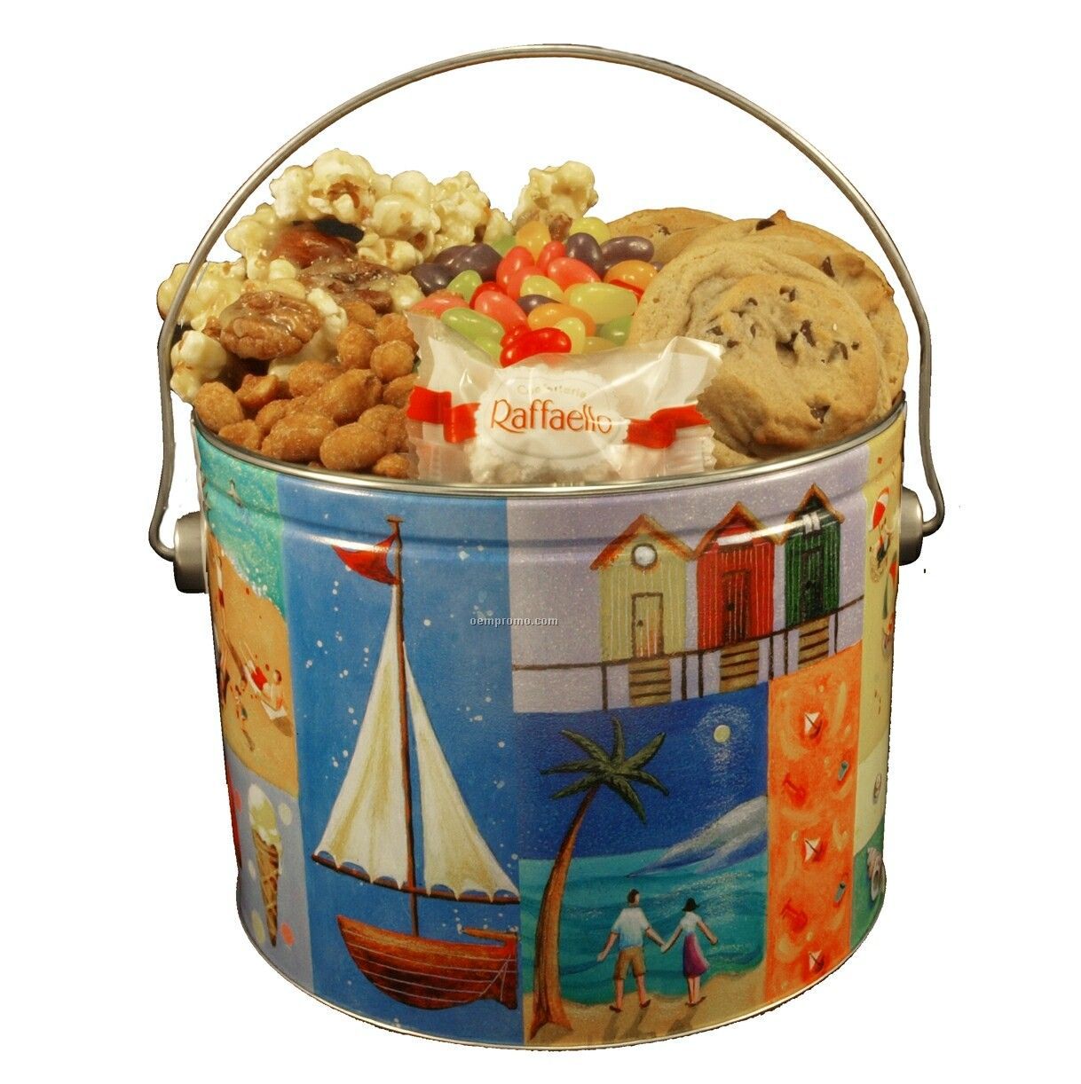 Summer Fun Bucket With Nuts & Cookies