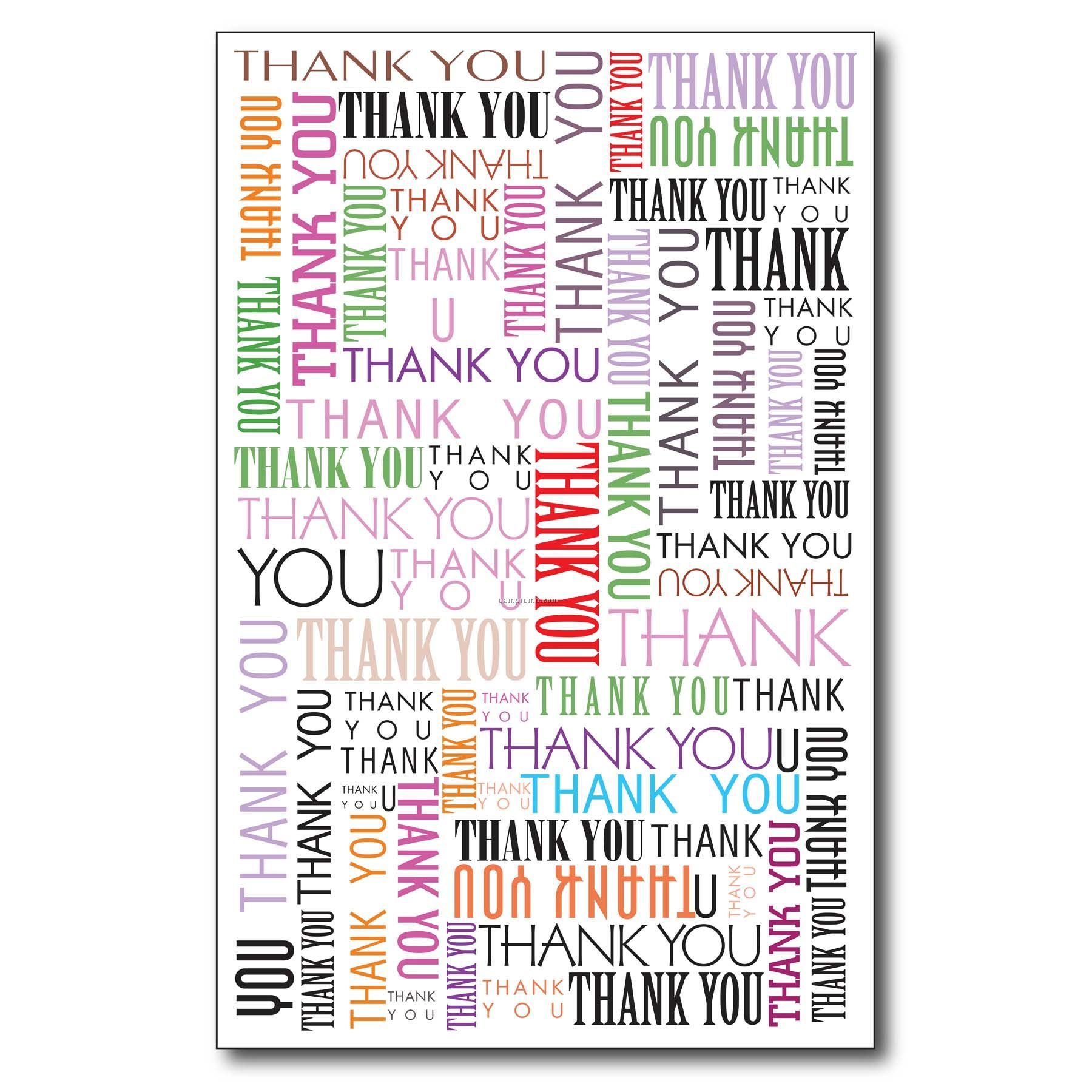 Thank You- Greeting Card