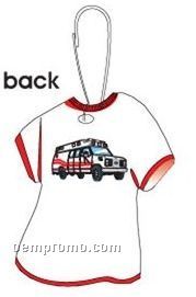 Ambulance T-shirt Zipper Pull