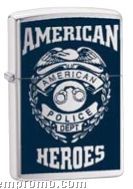 American Heroes Zippo Lighter (Police)