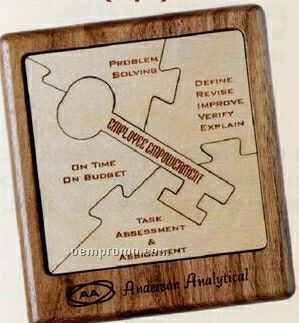 Key Shaped Wood 5 Piece Jigsaw Puzzle
