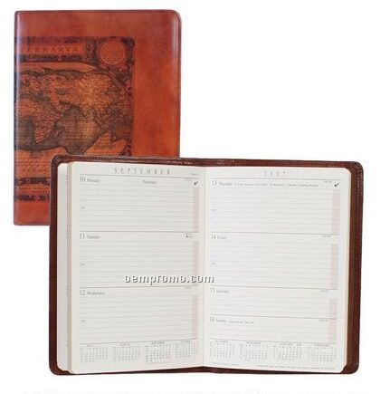The Old Atlas Vegetable Tanned Calf Leather Address/ Telephone Book