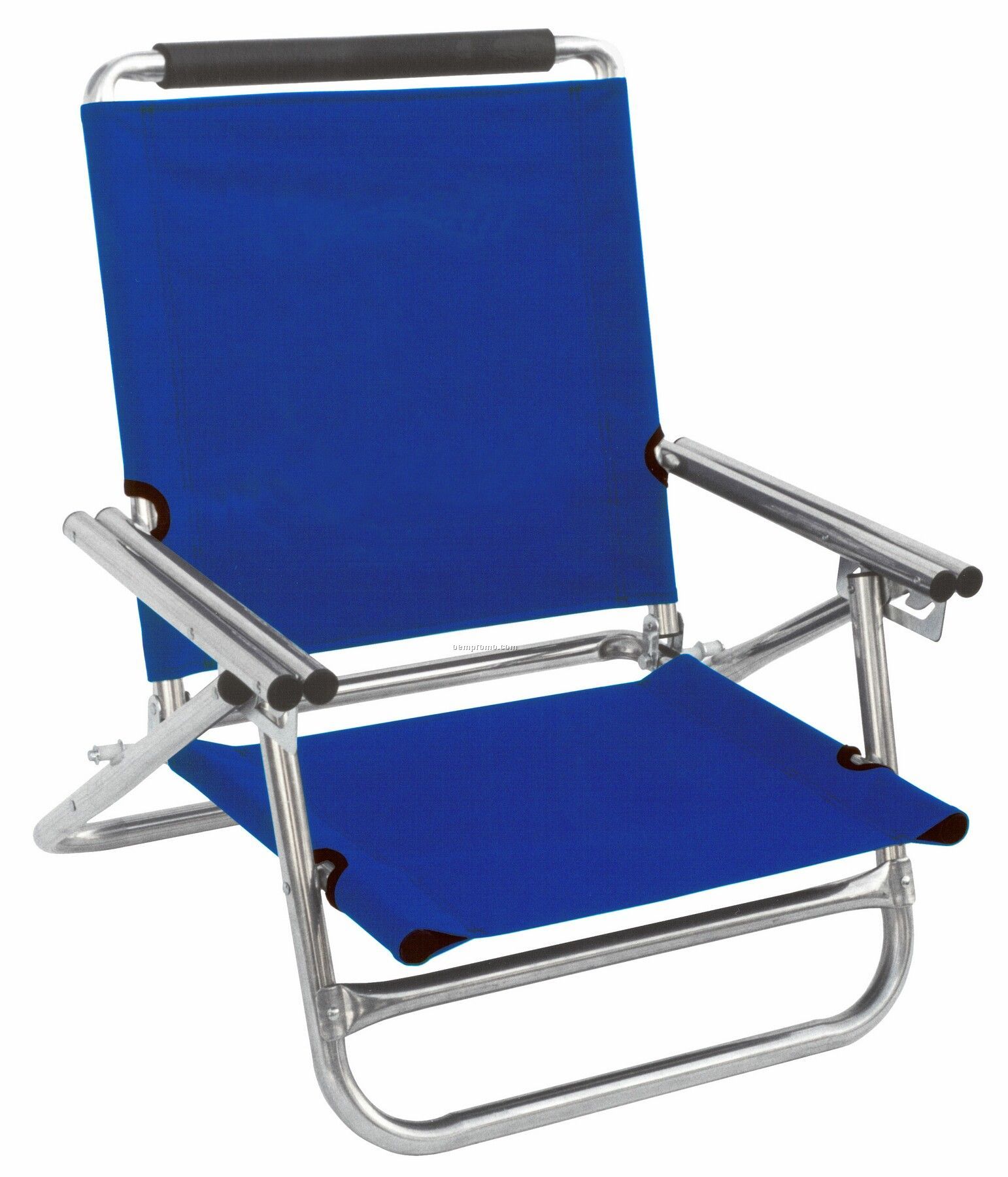 Us Made 3 Position Beach Recliner With Full Color Digital Imprint