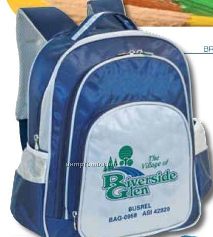 Children Polyester 600d/Pvc Backpack (Blank)