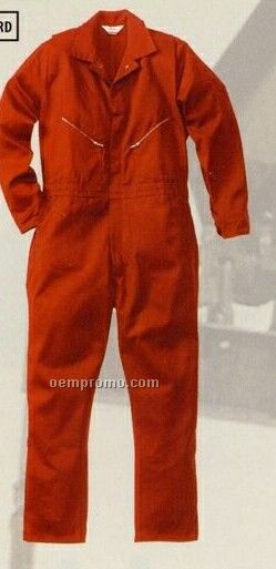 Walls 100% Cotton Coveralls - Red