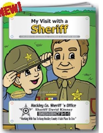 Coloring Book - My Visit W/A Sheriff