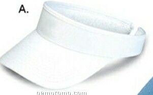 Cotton Twill Clip On Visor (Solid Color Pack)