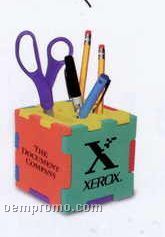 Multi-color Pen Holder Cube & Puzzle