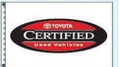 Standard Double Face Dealer Spacewalker Flag (Toyota Certified Used Cars)