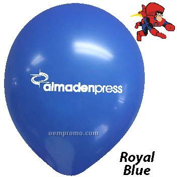 9" Royal Blue Latex Balloons