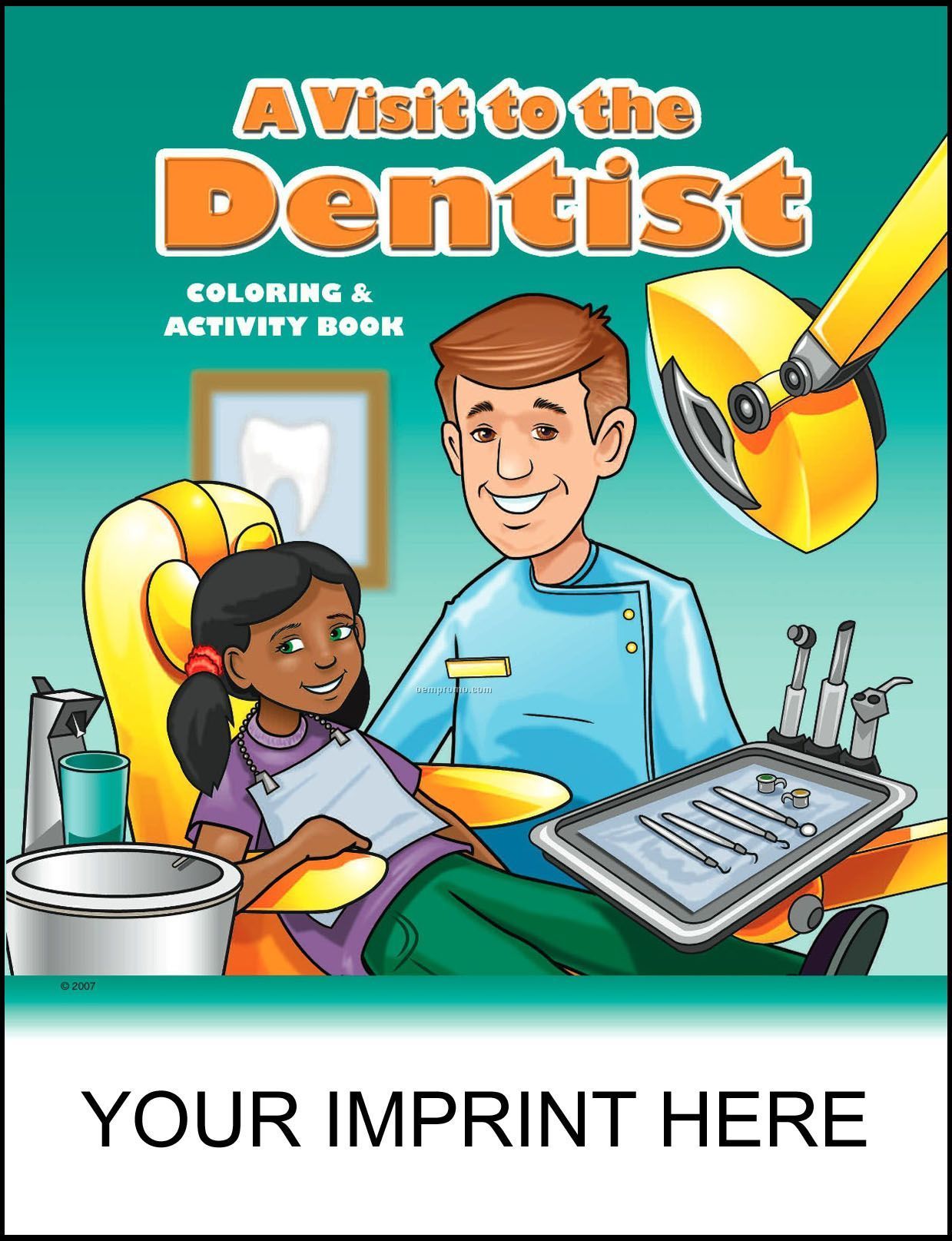 A Visit To The Dentist Coloring & Activity Book