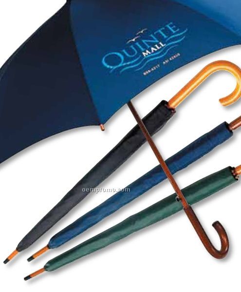 Automatic Open Walking Cane 46" Umbrella (Blank)