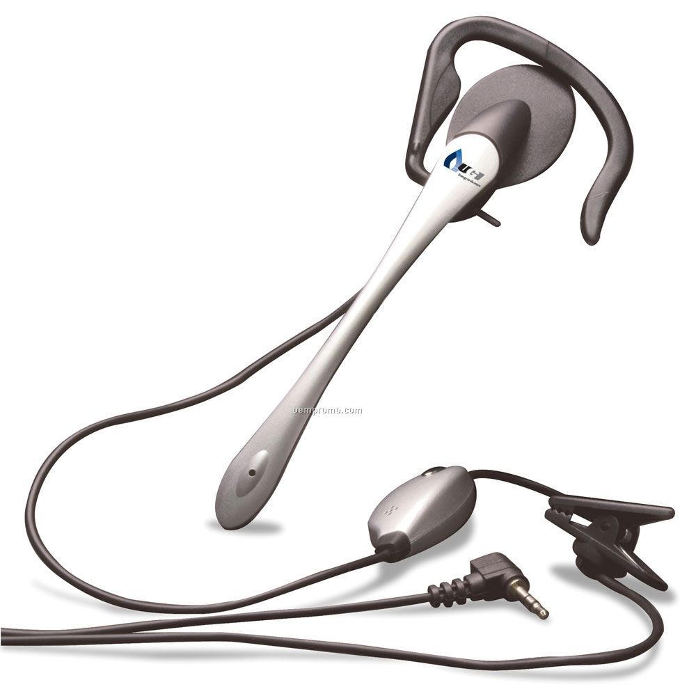 Mobilespec Noise Canceling Hands-free Headset With Extended Microphone