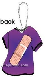 Bandaid T-shirt Zipper Pull
