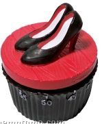 Individual Set Of 12 Hello Cupcake Yummy High Heel Shoes Timers