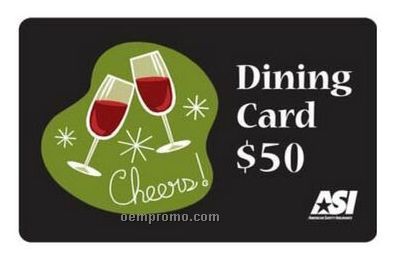 The Dining Card - $25 Gift Card Or Key Tag