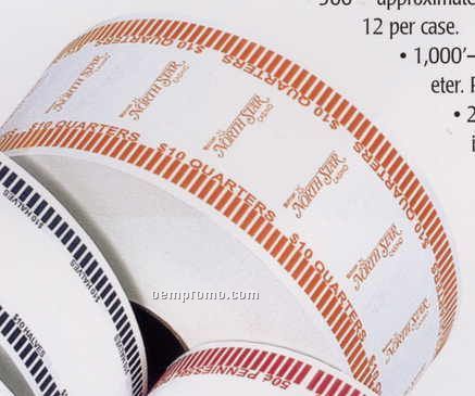 $.25 Automatic Coin Rolls 1000 Ft. ($10.00 Volume)