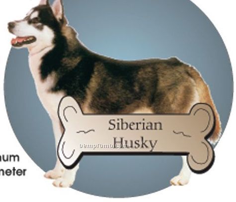 Siberian Husky Acrylic Coaster W/ Felt Back