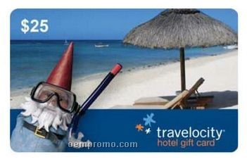 Travelocity $25 Hotel Gift Card Or Key Tag