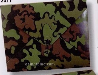 Camouflage String Tie Envelope (11-7/8"X9-1/2"X1/4")