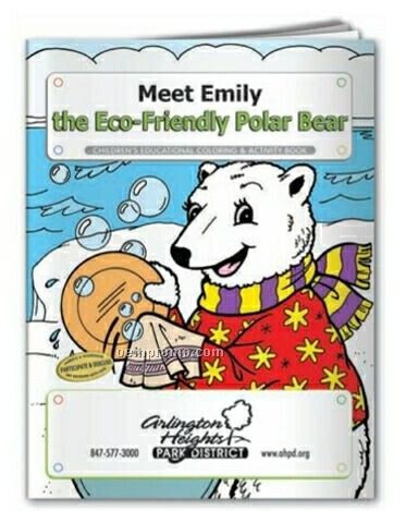 Coloring Book - Meet Emily The Eco-friendly Polar Bear